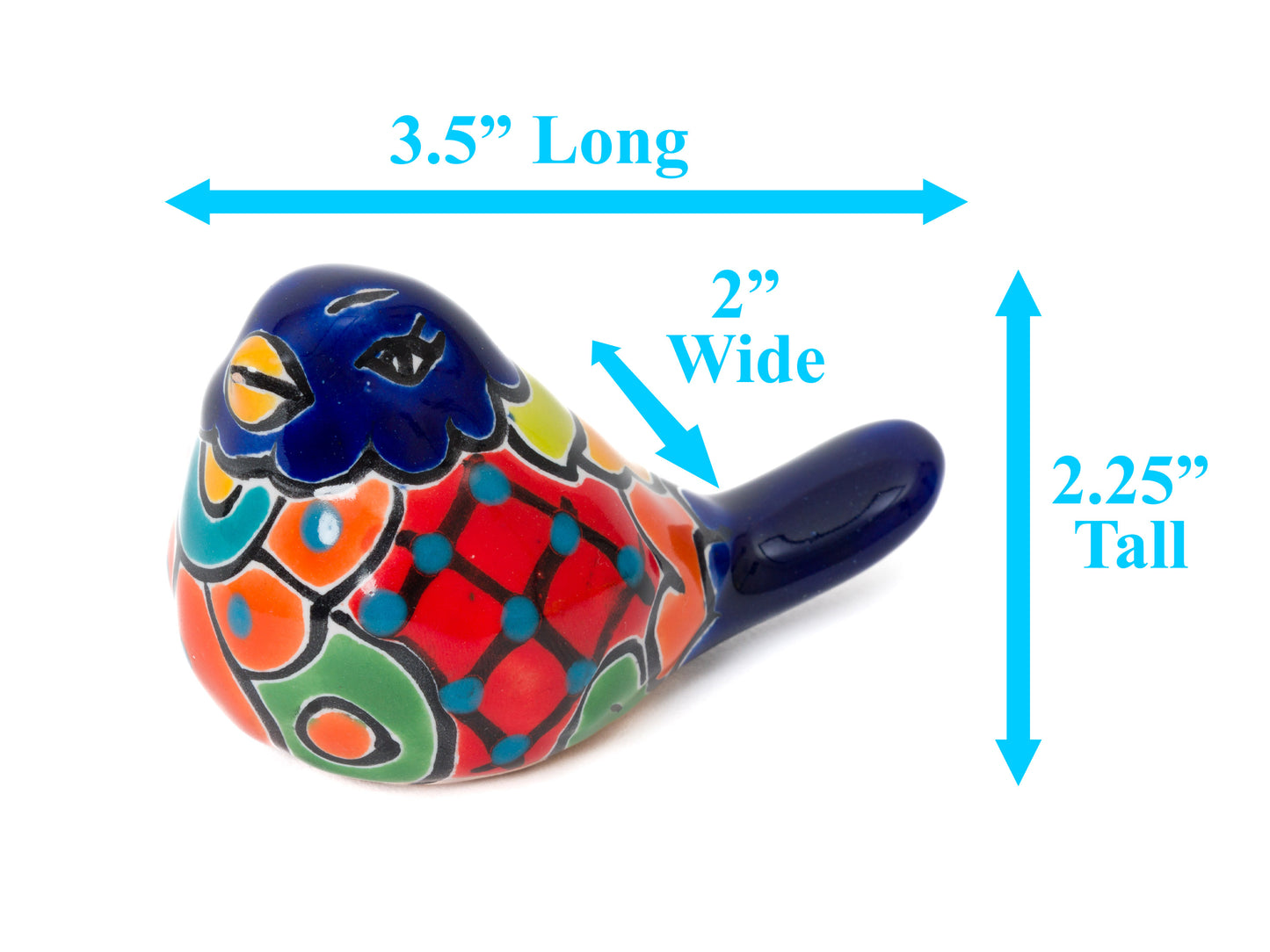 Love Birds Mini Figures Cobalt Set