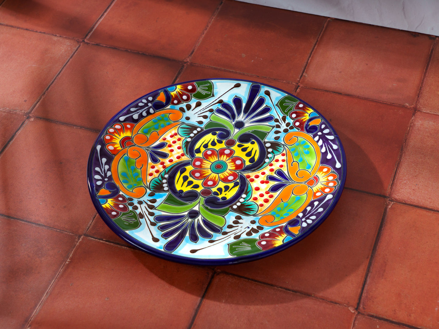 Dinner Plate Set - Multi-Color - 2 Sizes (2PC)