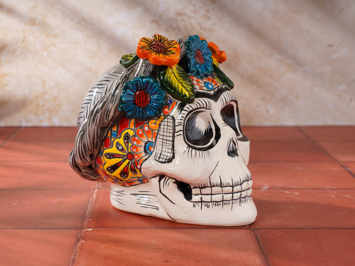 Frida Skull - Flower Crown - Garcia