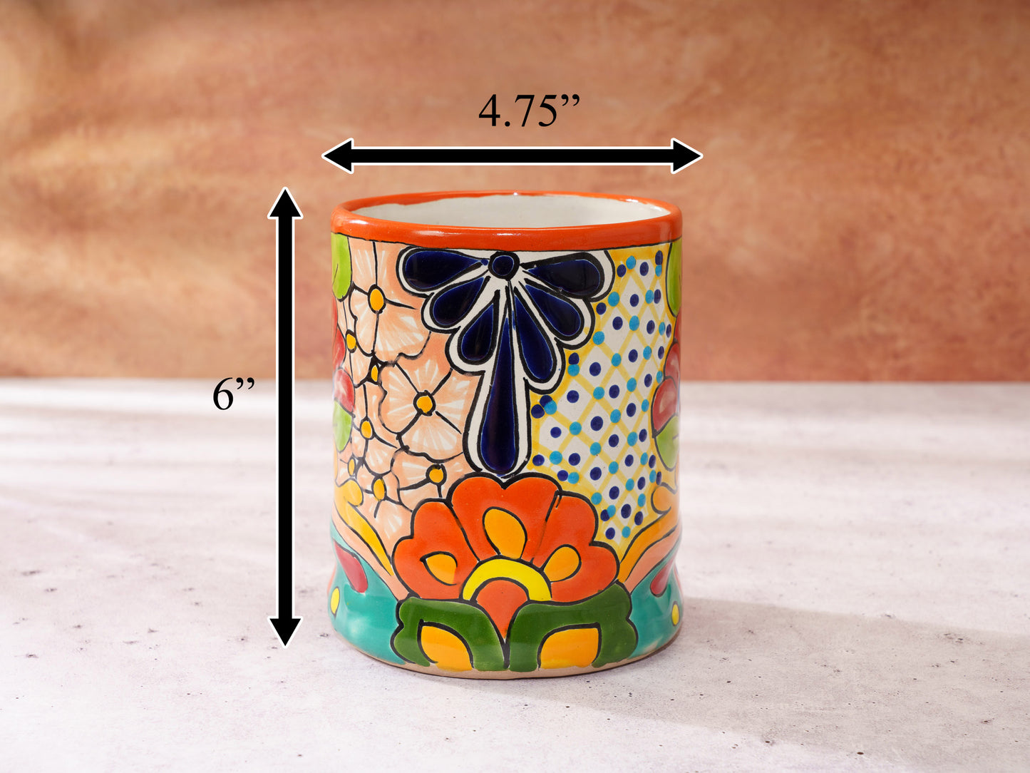 Utensil Holder - Small - Orange