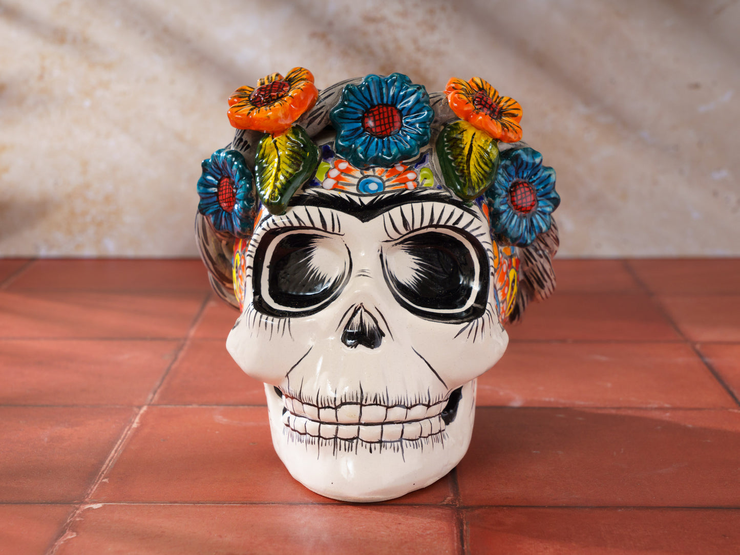 Frida Skull - Flower Crown - Garcia