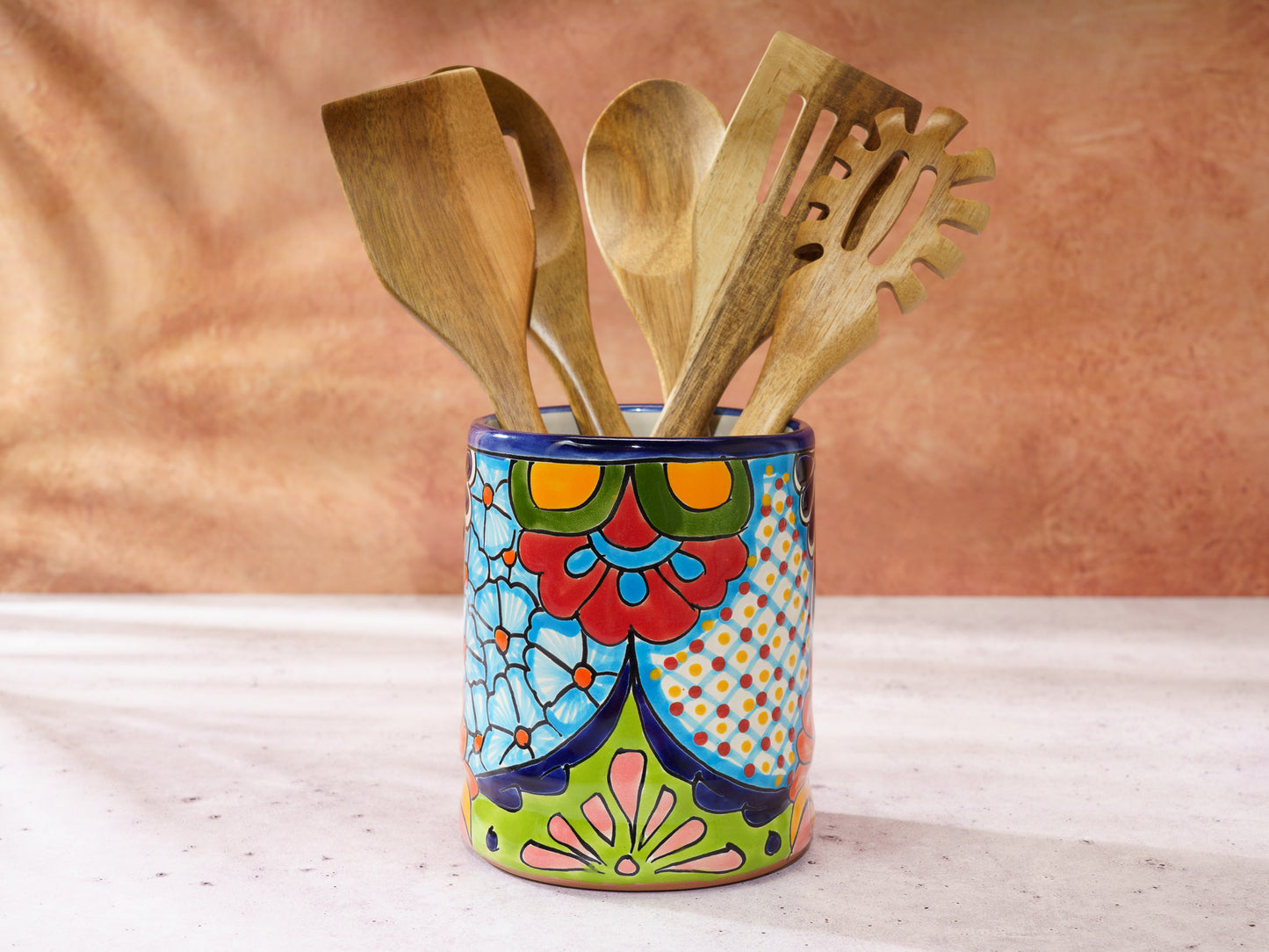 Utensil Holder - Small - Cobalt