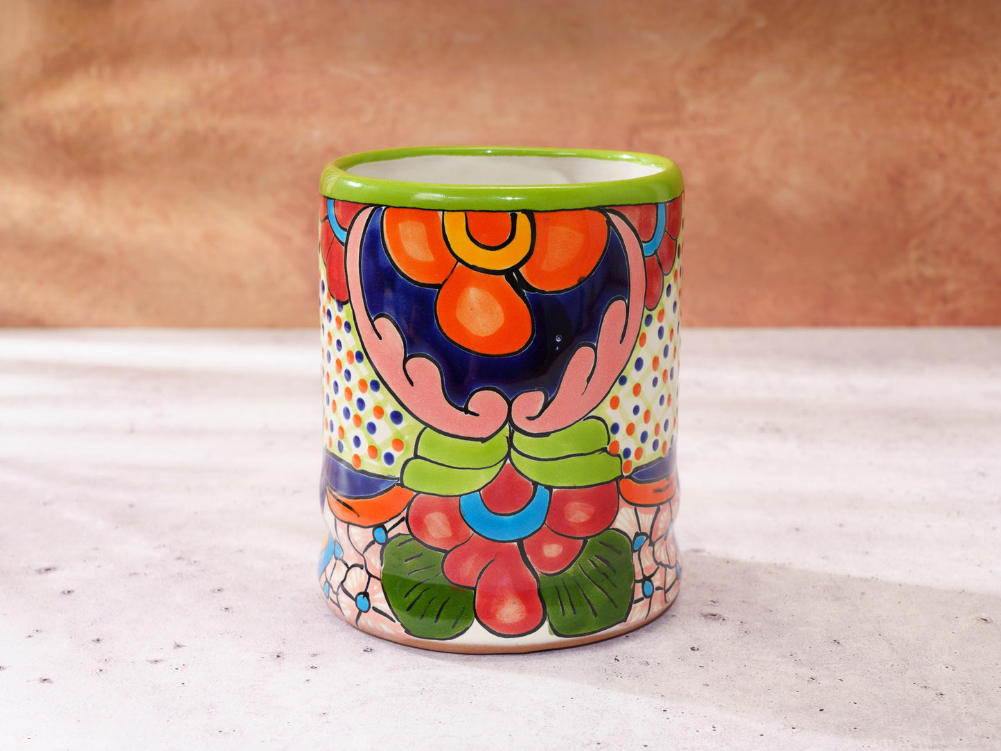 Utensil Holder - Small - Lime Green