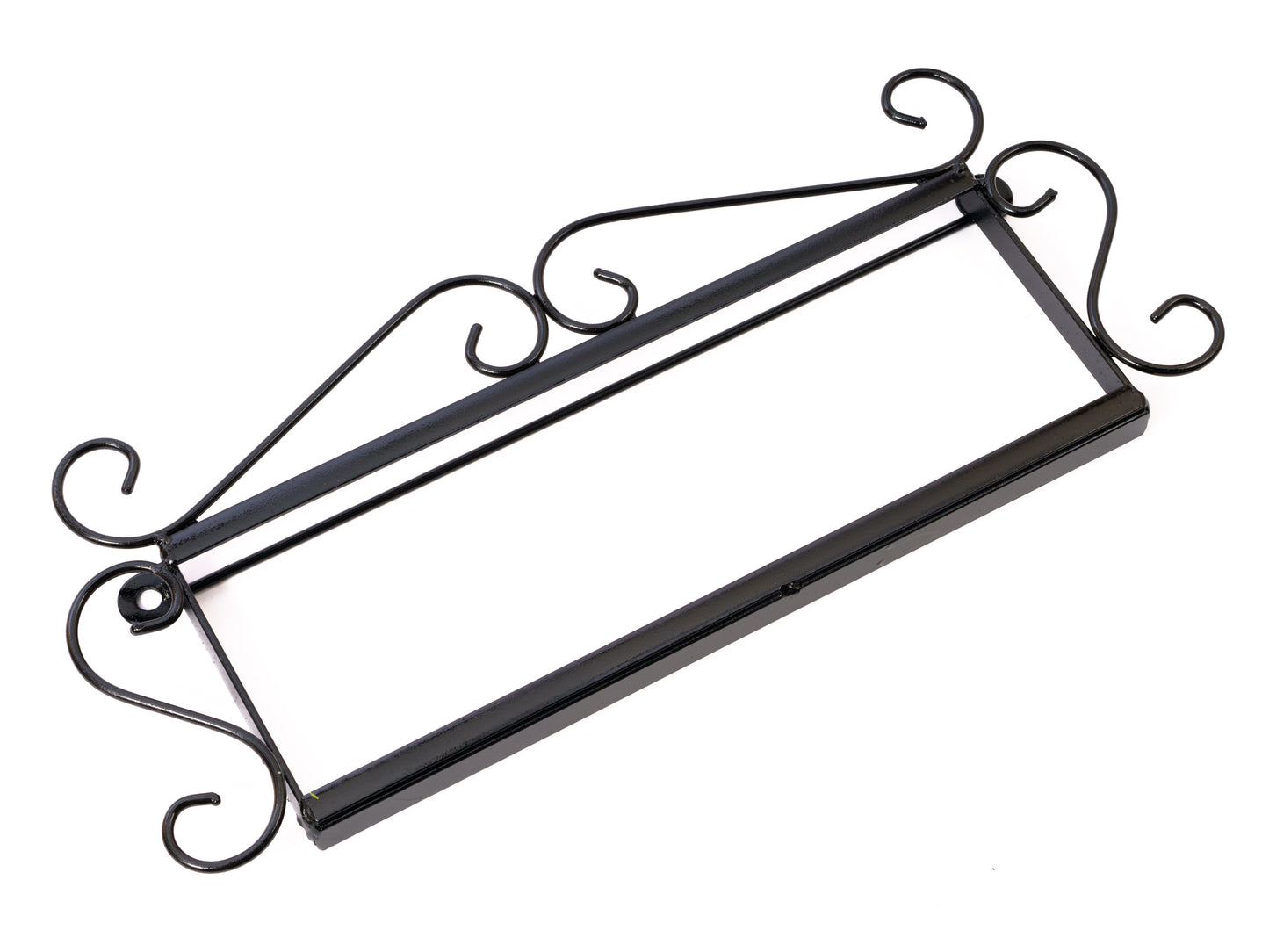 Address Tile Metal Frame - Wrought Iron - Black - MULTIPLE SIZES