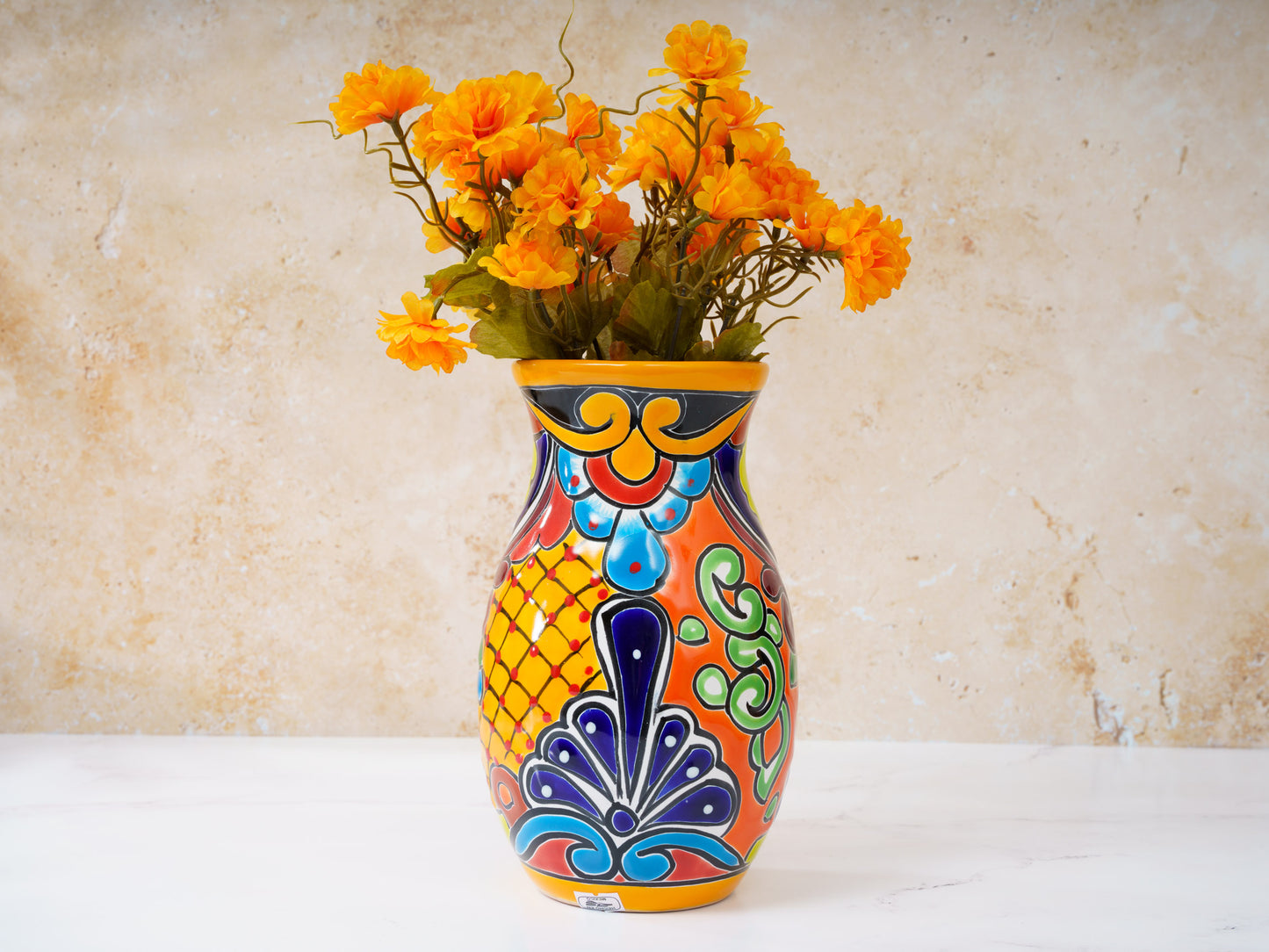 Classic Flower Vase - Marigold