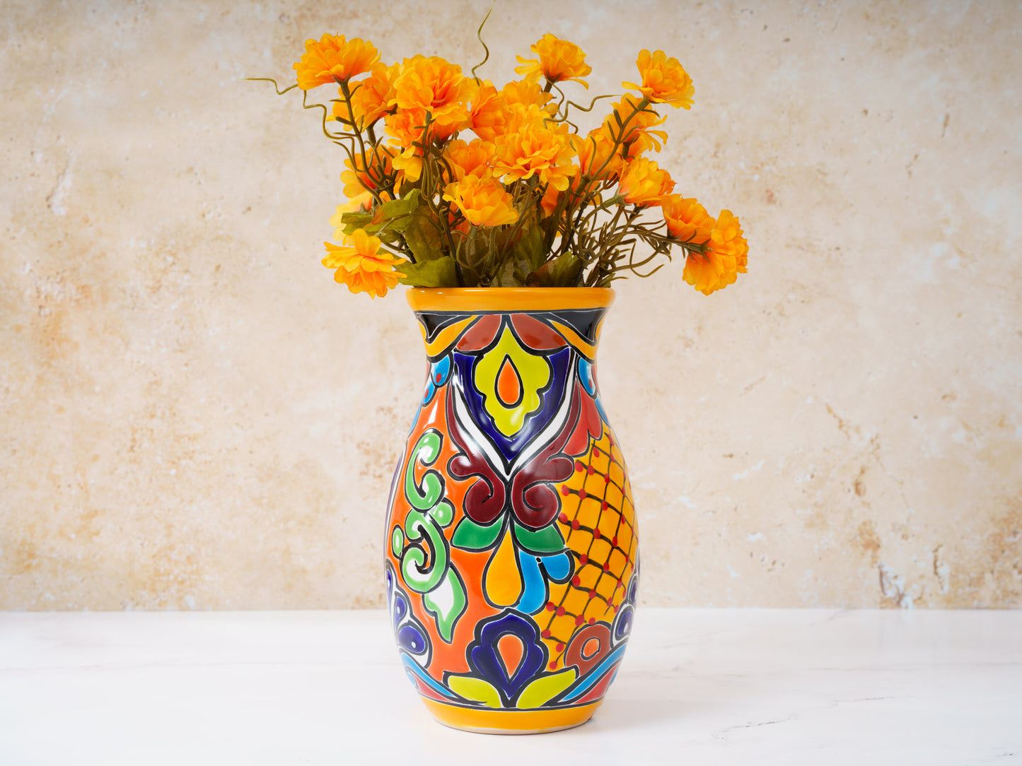 Classic Flower Vase - Marigold