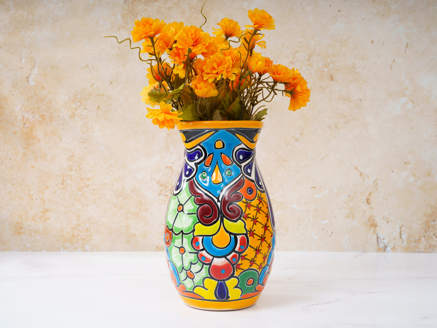 Classic Flower Vase - Marigold