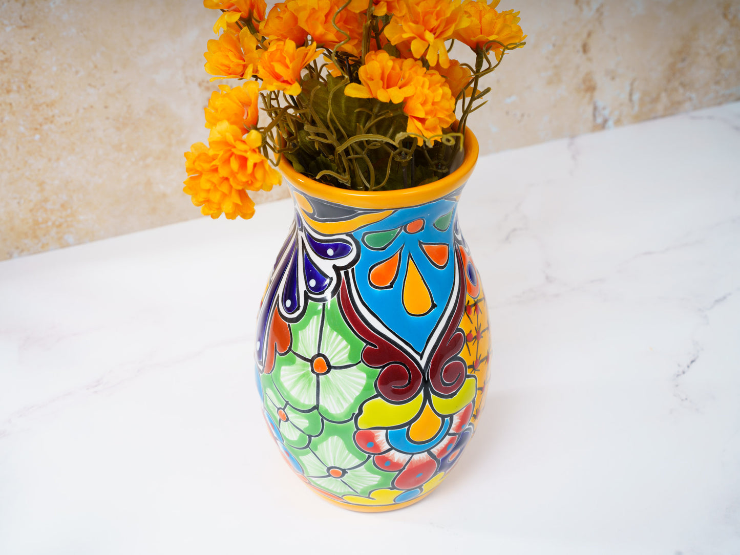 Classic Flower Vase - Marigold