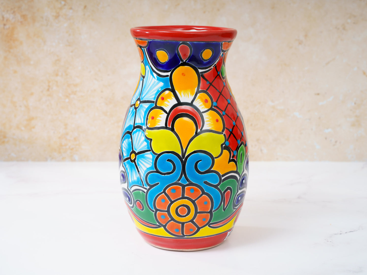 Classic Flower Vase - Red