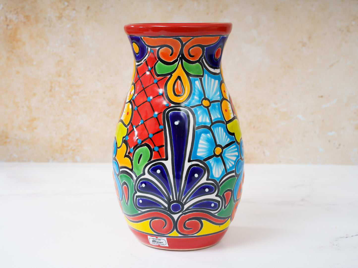 Classic Flower Vase - Red