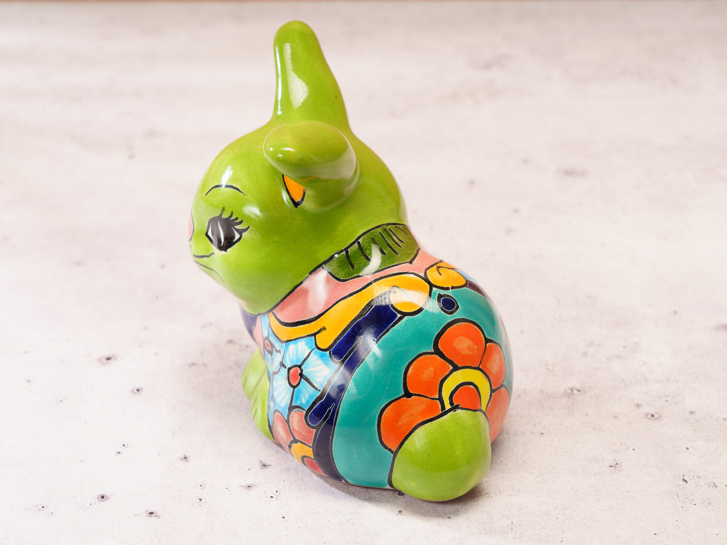 Bunny Figure - Small - Lime Green