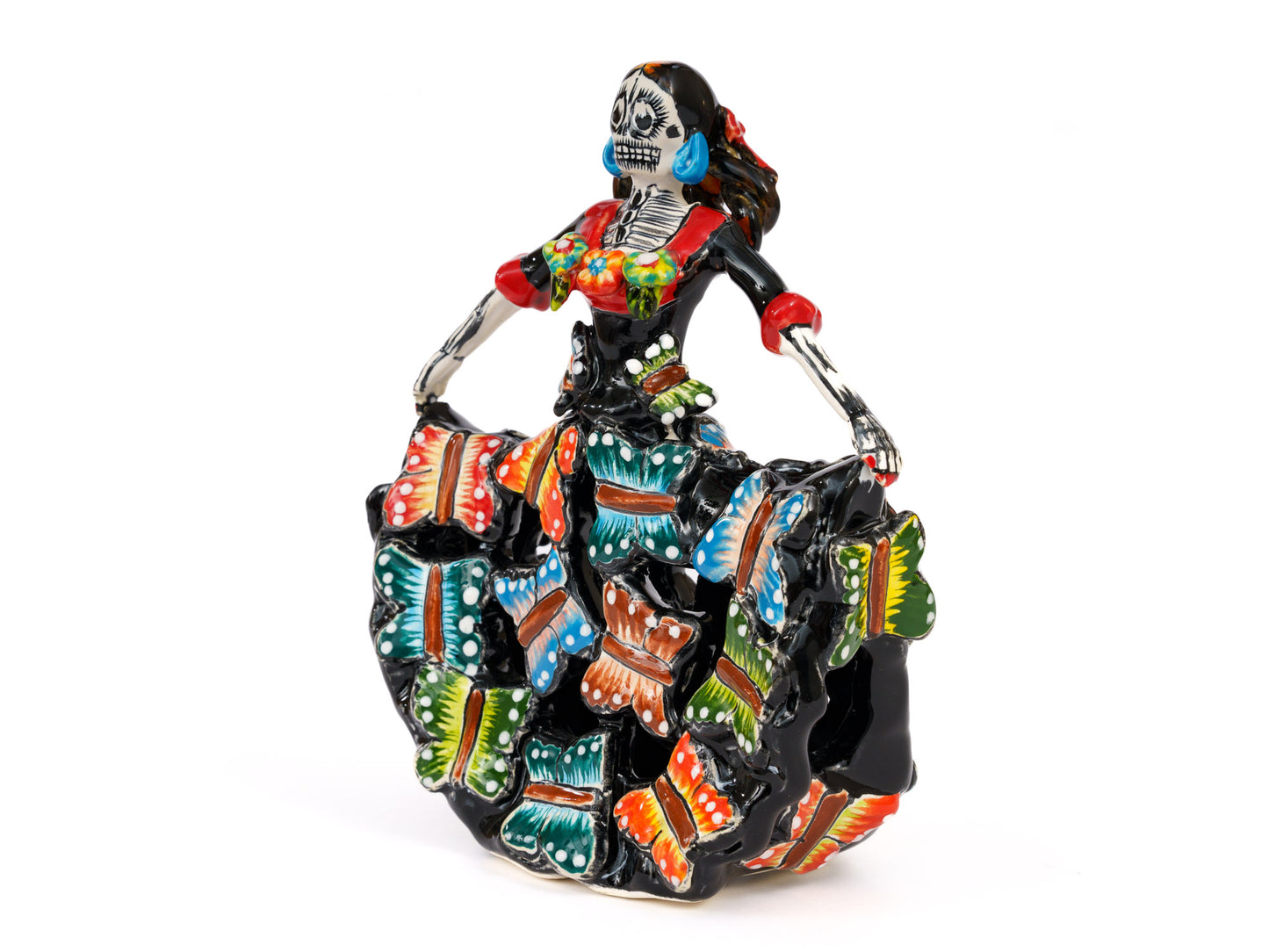 Catrina Figurine - Ballerina - Mini - Butterfly Dress
