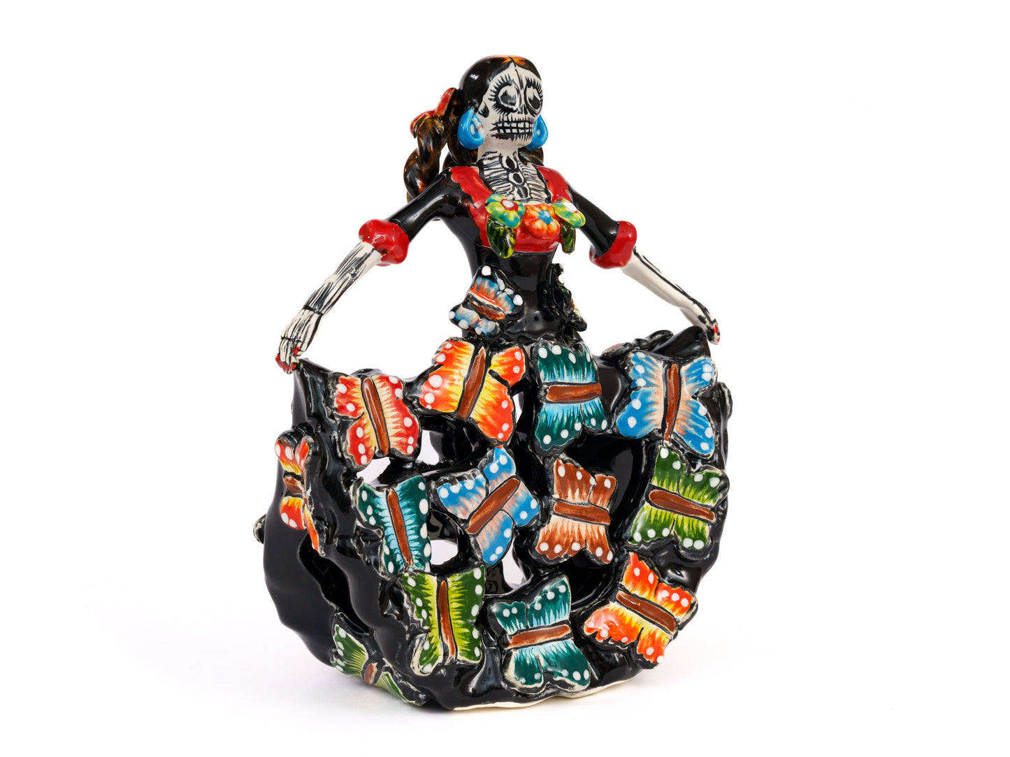 Catrina Figurine - Ballerina - Mini - Butterfly Dress