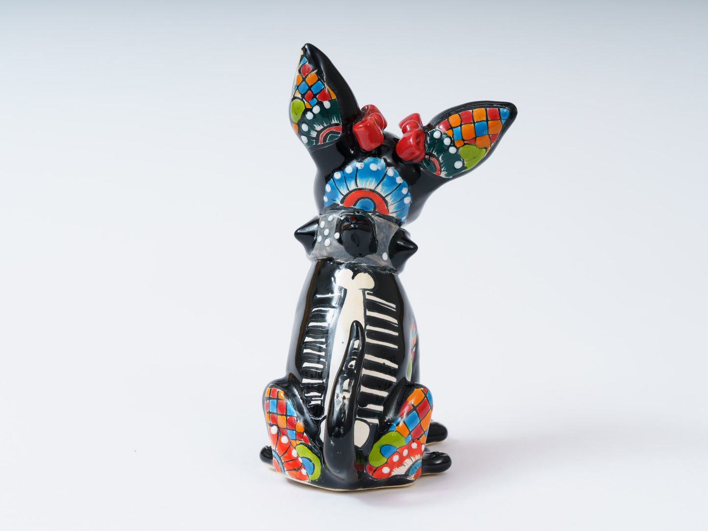 Chihuahua Boston Terrier Talavera Dog Figure - Mini