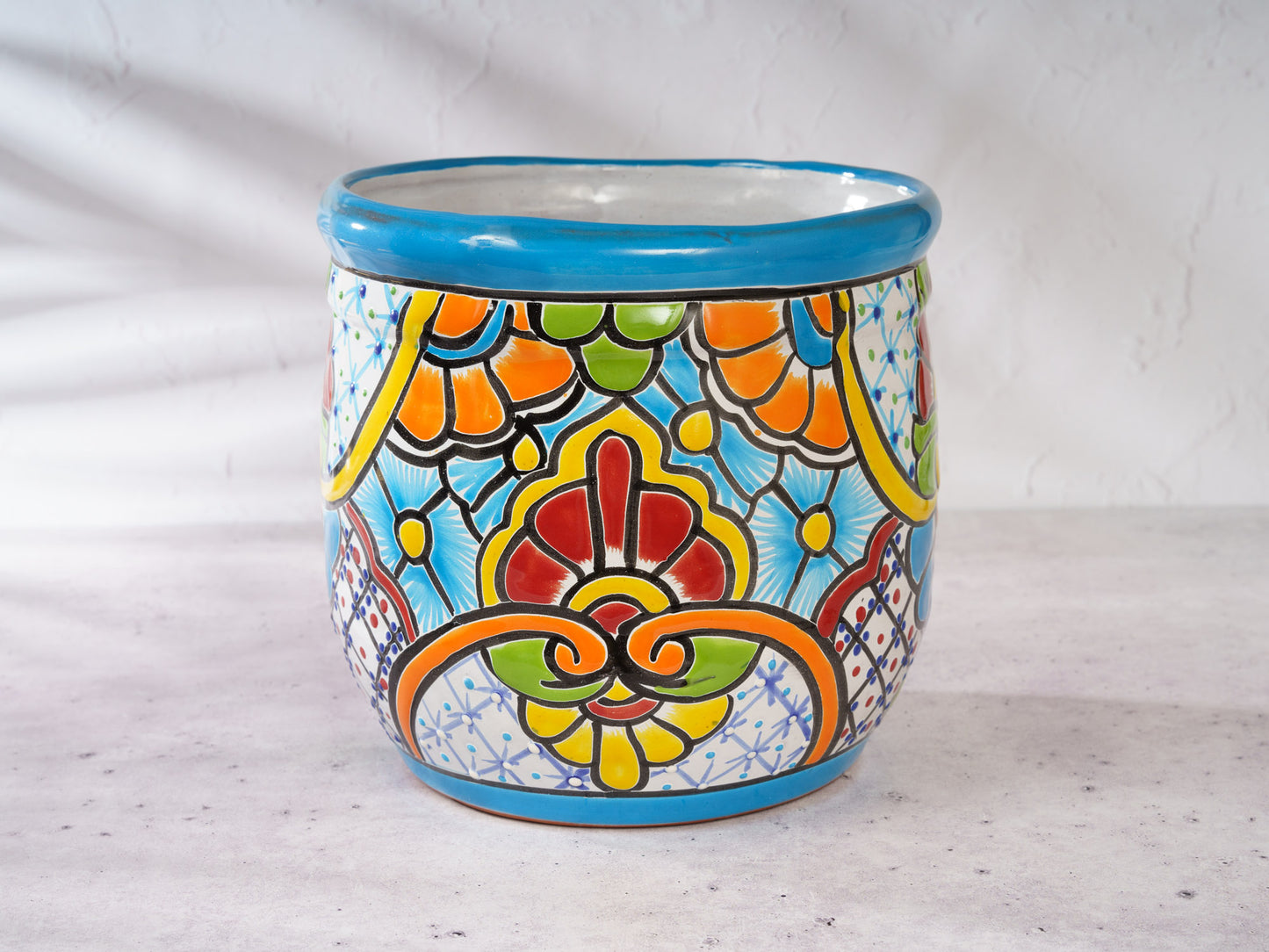 Circular Planter - Large - Turquoise - (1PC)