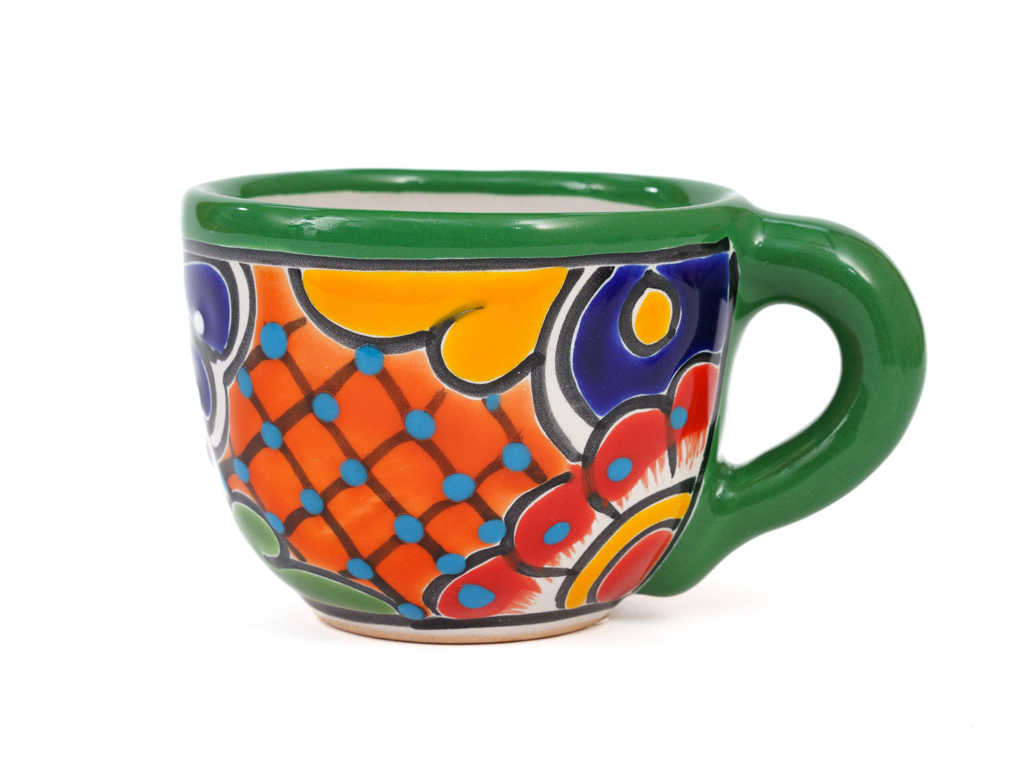 Cappuccino Cup Mug - Deep Green - (1PC)