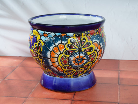 Goblet Planter - Medium - Cobalt