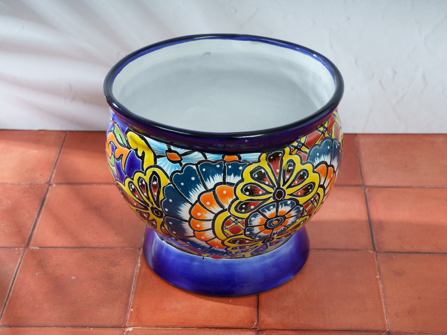 Goblet Planter - Medium - Cobalt