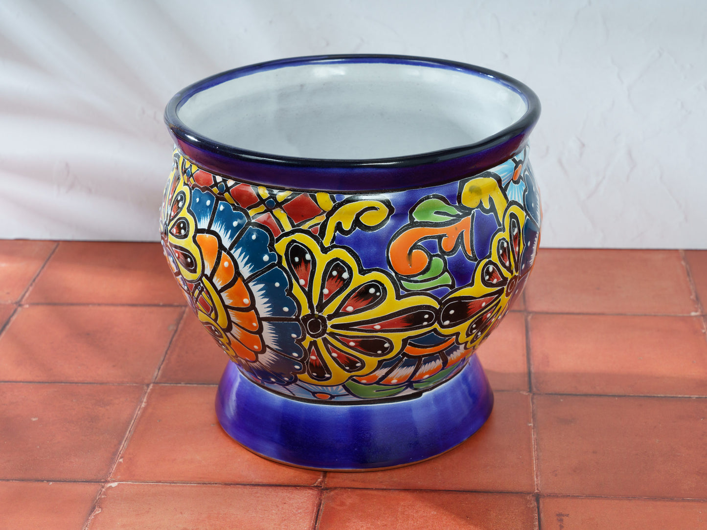 Goblet Planter - Medium - Cobalt