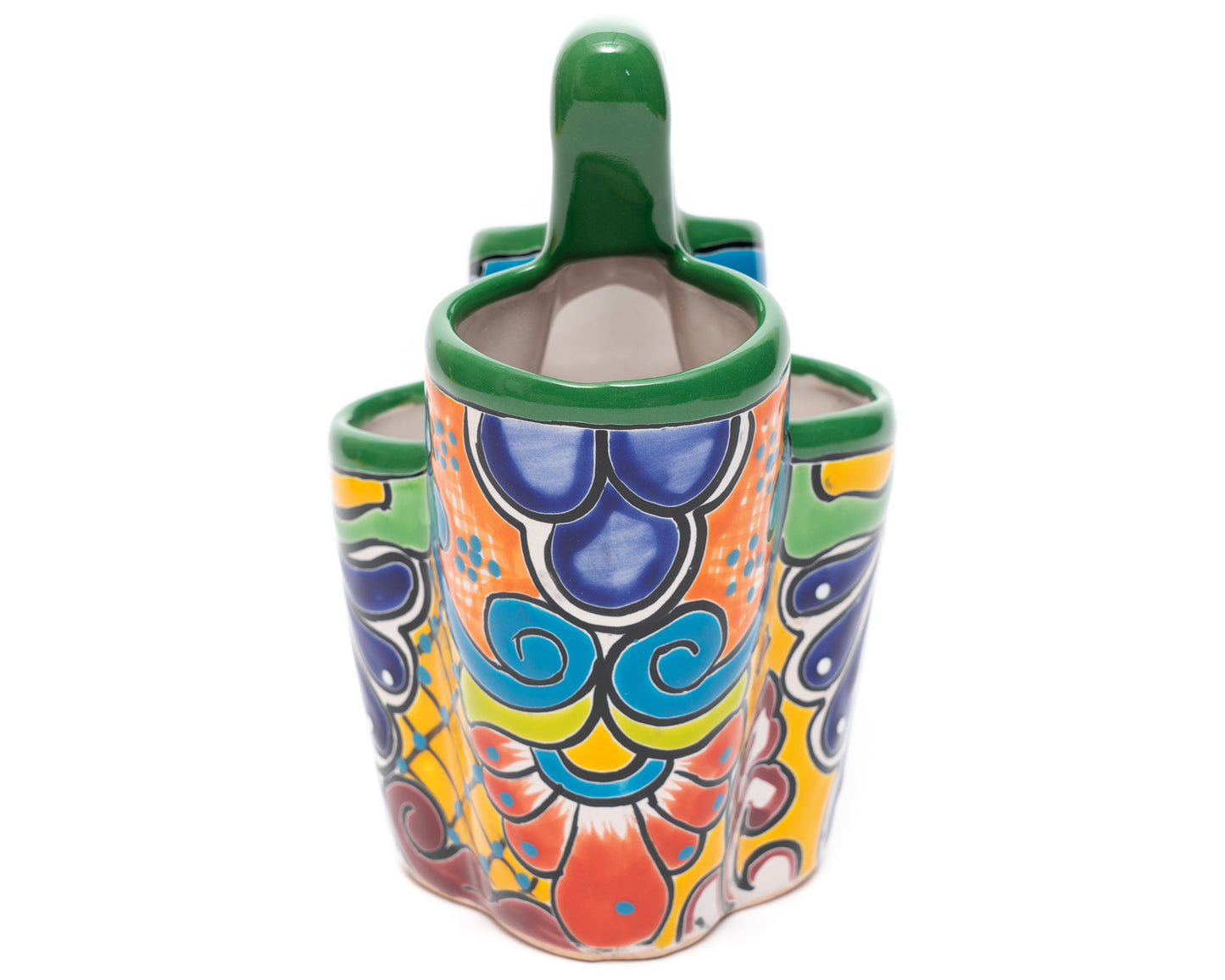 Utensil Holder Caddy - Deep Green