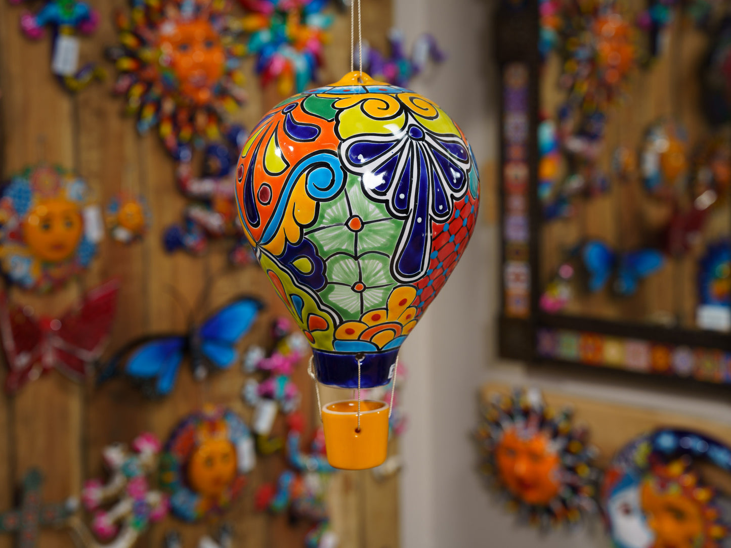 Hanging Hot Air Balloon - Large Marigold