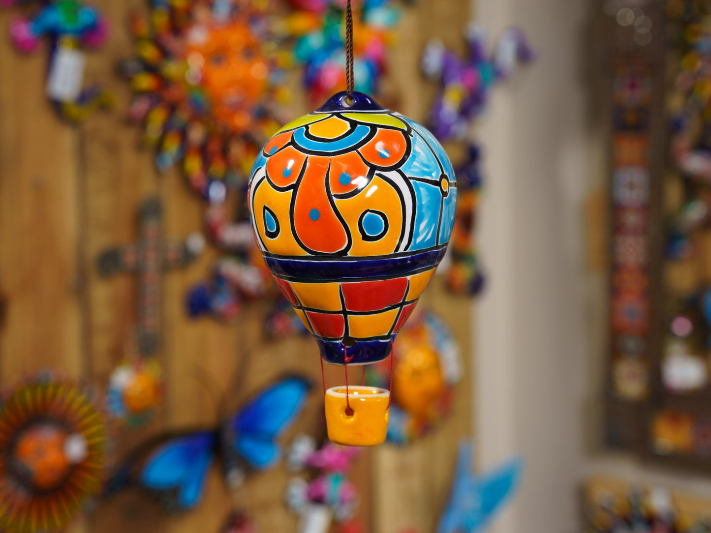 Hanging Hot Air Balloon - Small Marigold