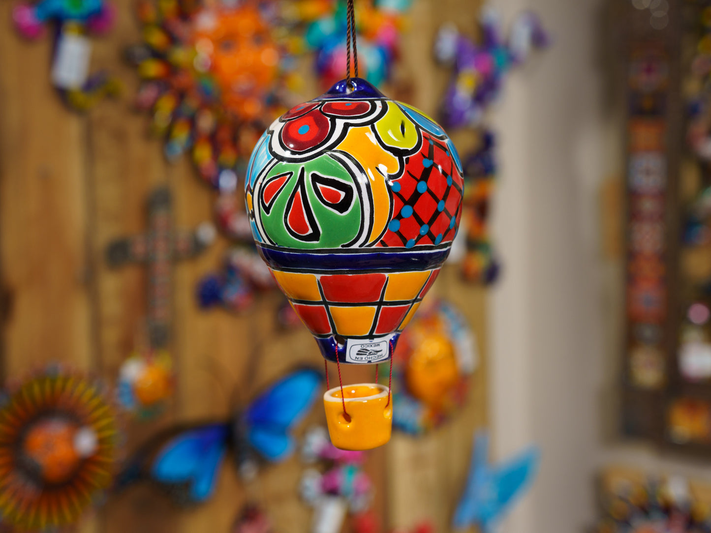 Hanging Hot Air Balloon - Small Marigold