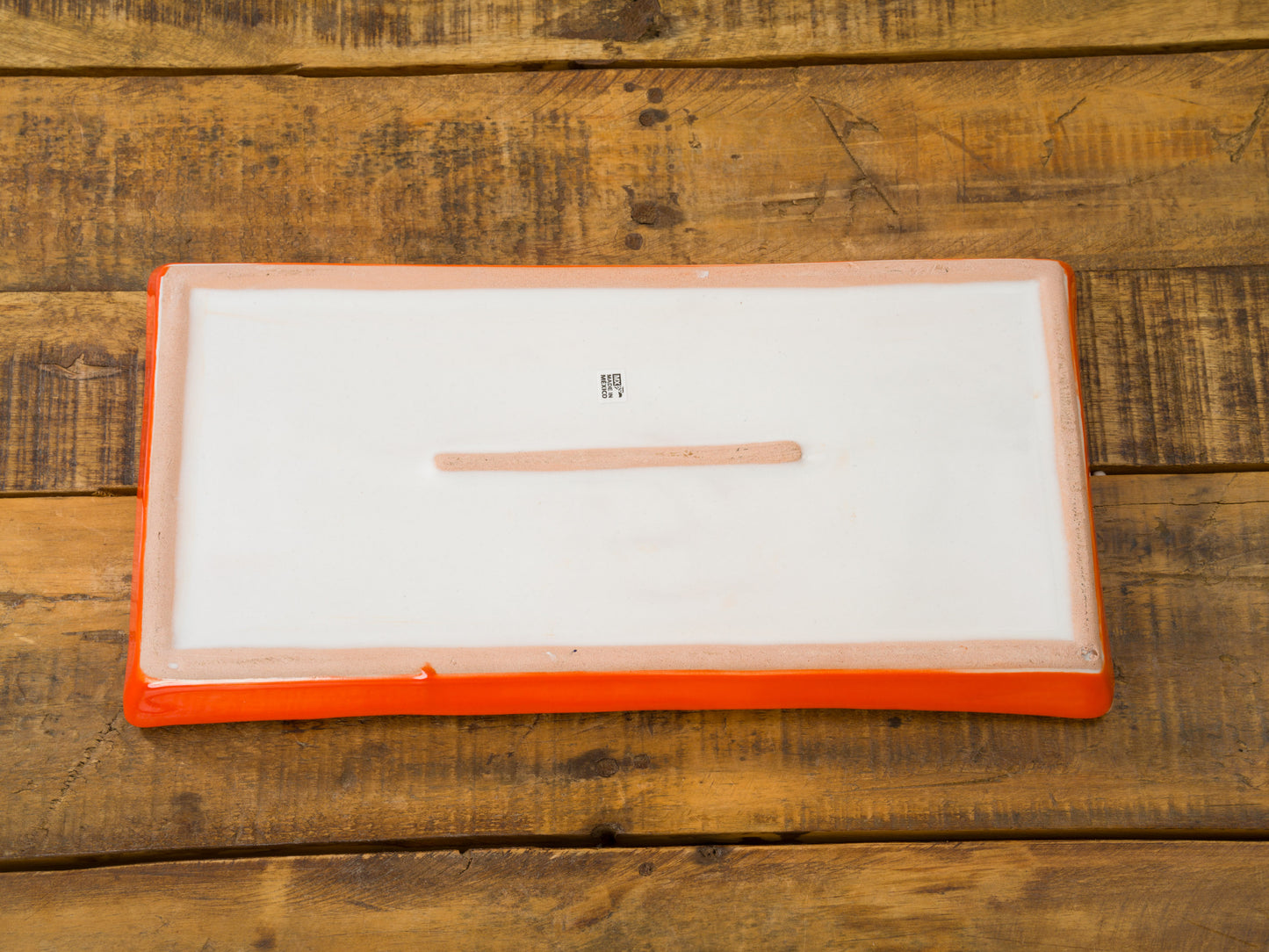 Rectangle Saucer Orange