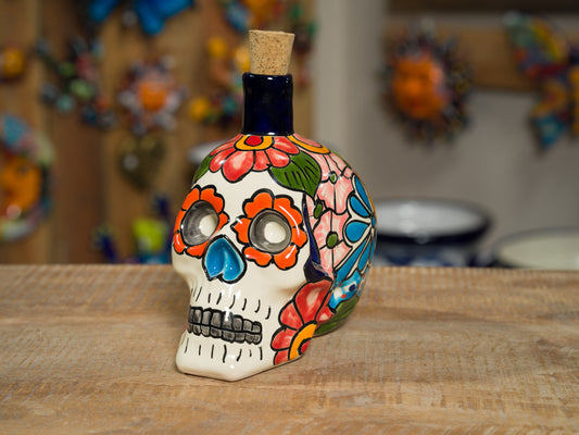 Skull Liquor Bottle