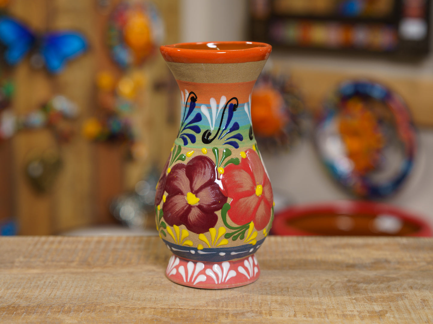 Engobe Flower Vase