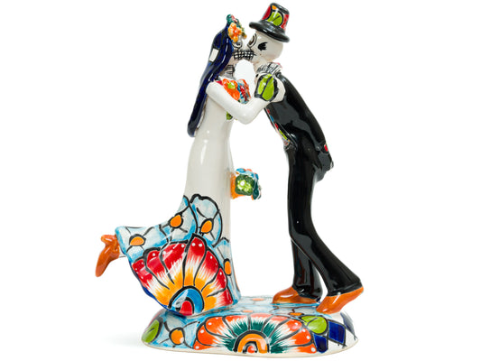 Catrina Bride & Groom Figurine - Small