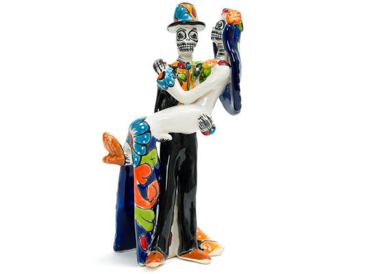 Catrina Bride & Groom Figurine - Small