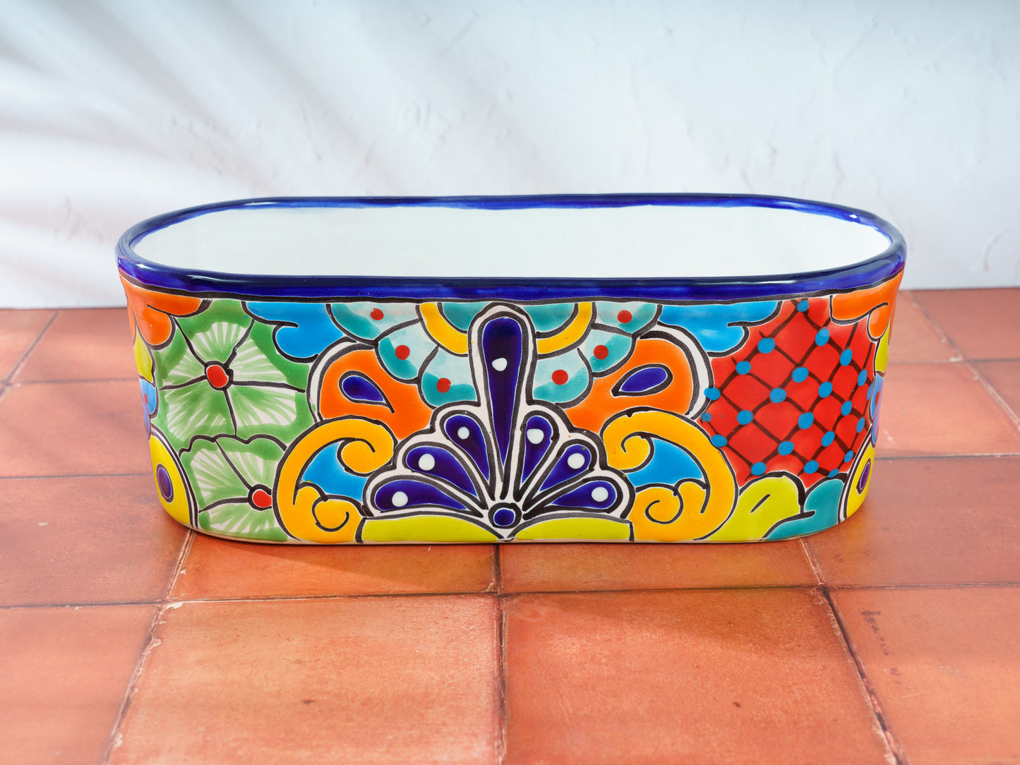 Oval Planter - Large (1PC) - Cobalt