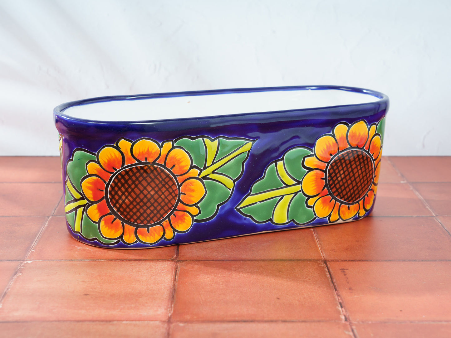 Oval Planter - Large (1PC) - Sunflower