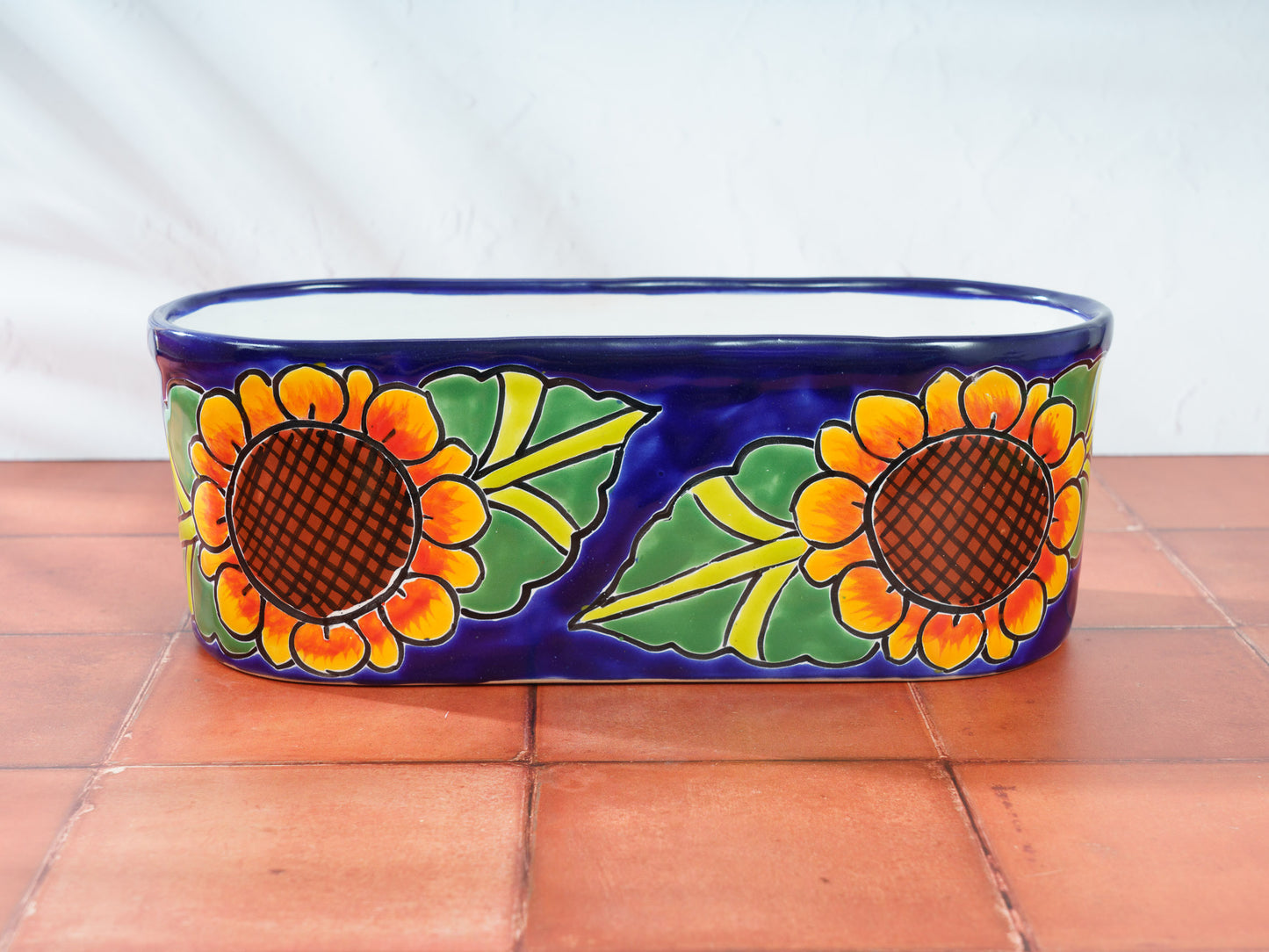 Oval Planter - Large (1PC) - Sunflower