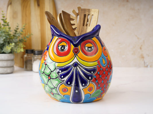 Owl Utensil Holder