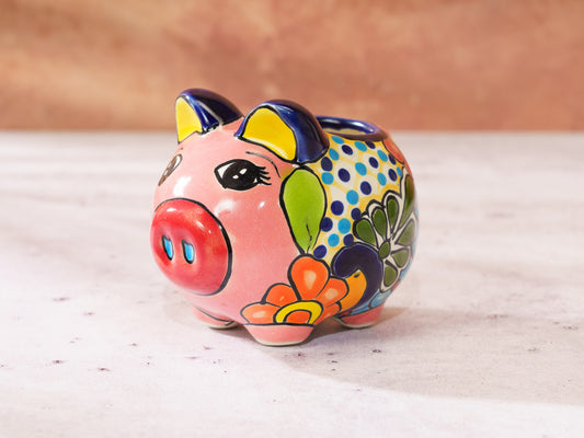 Pig Planter Mini - Pink