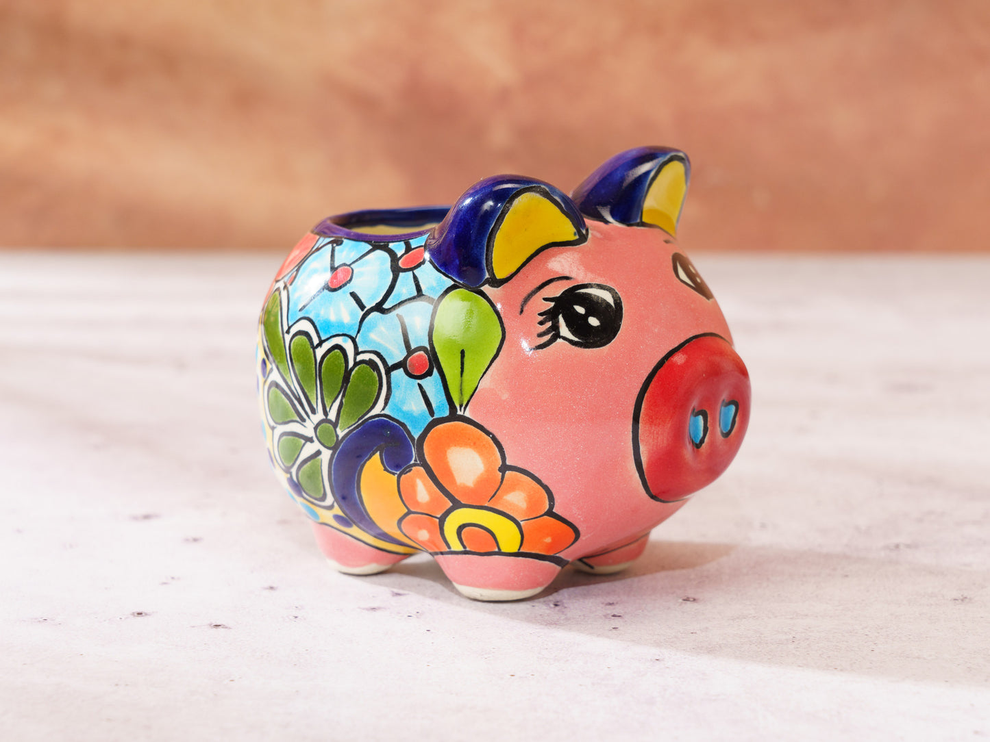 Pig Planter Mini - Pink