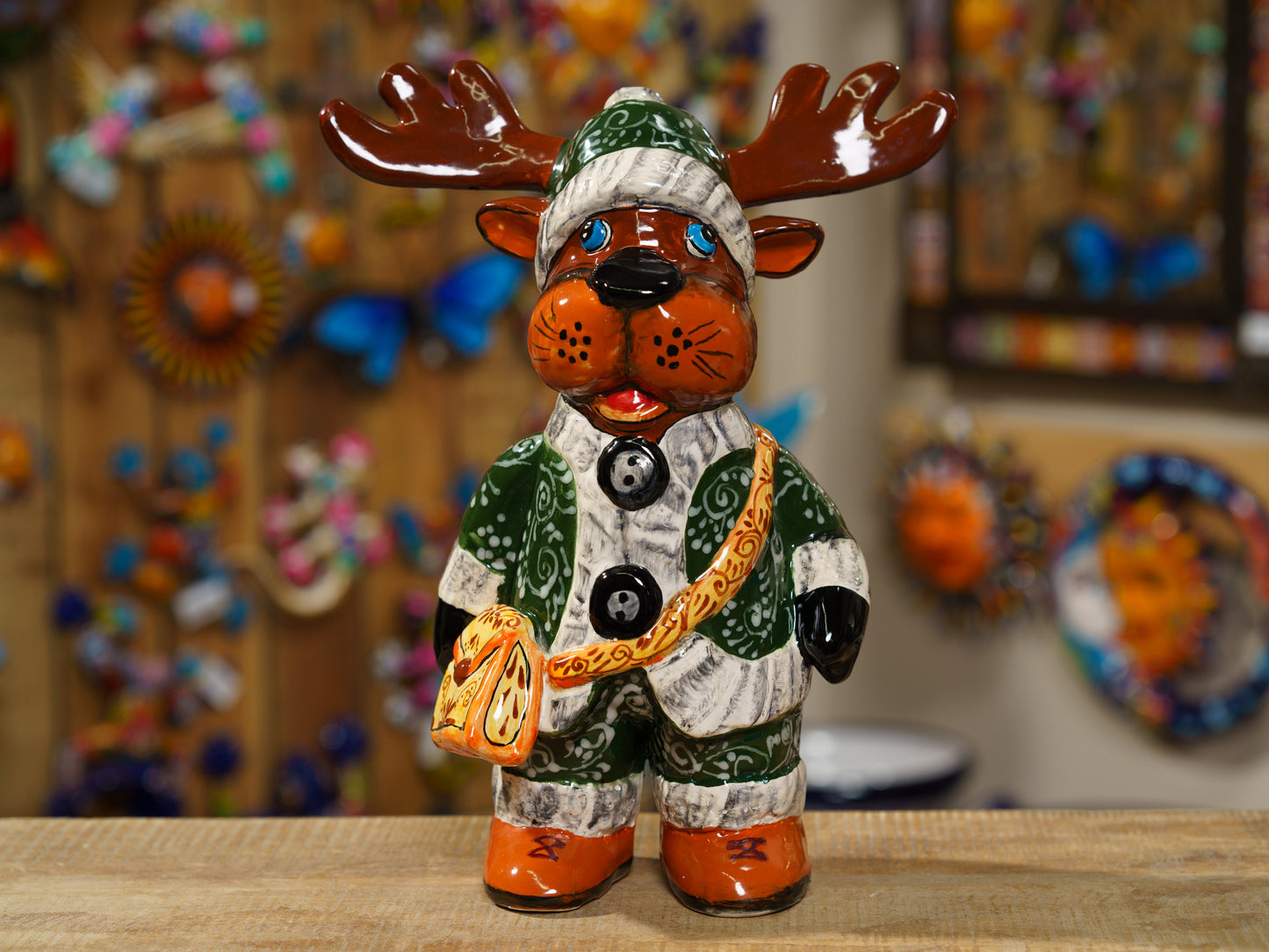 RARE Premium Quality Holiday Reindeer Statues - Medium