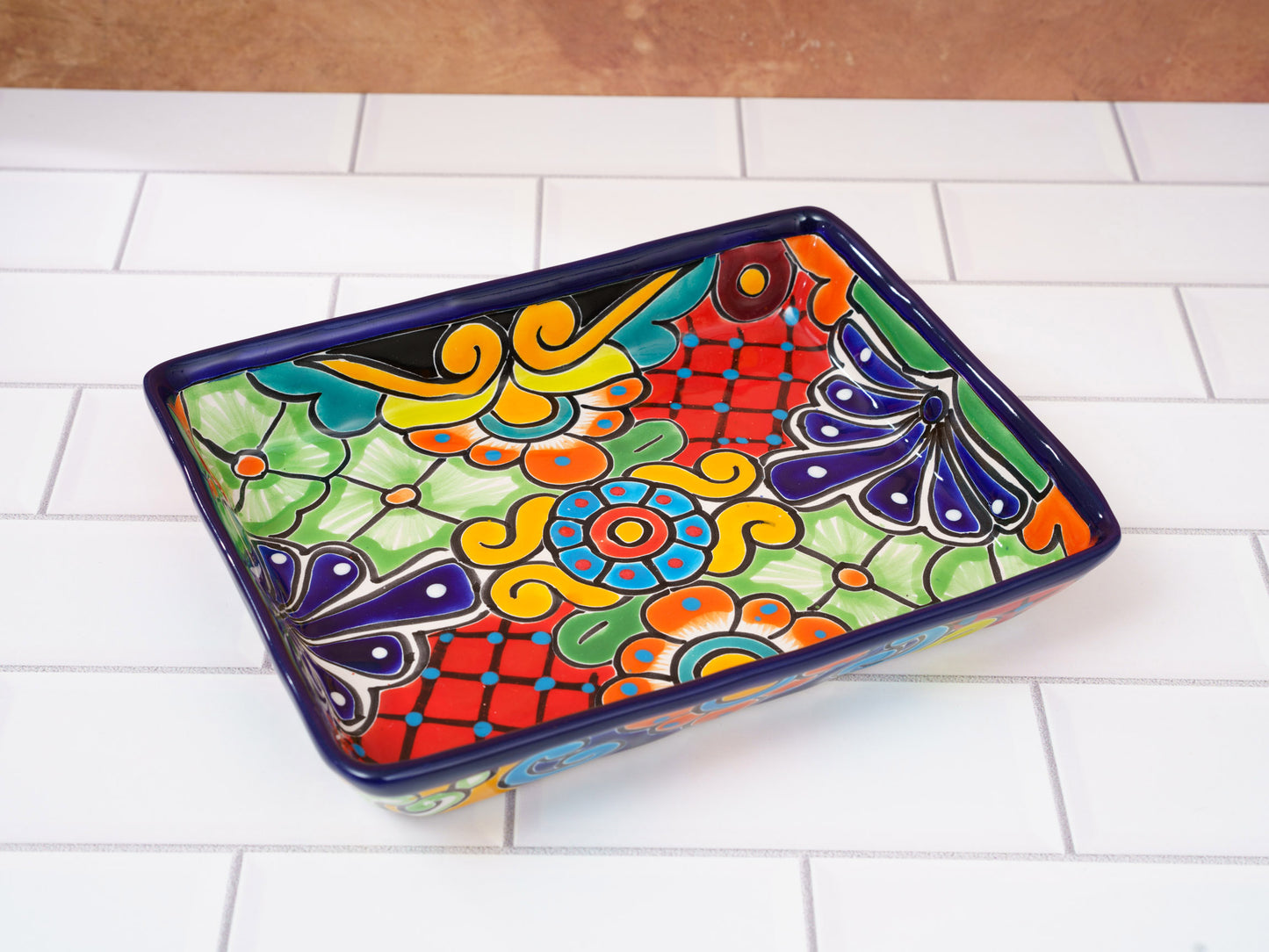 Rectangle Dish - Medium - Cobalt