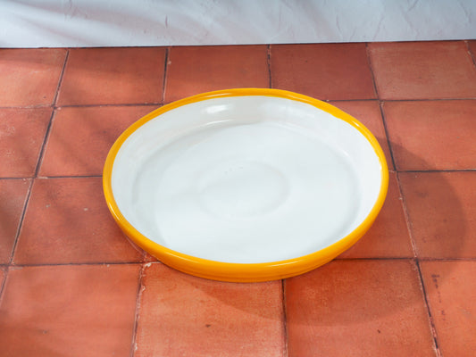 Circular Saucer - 11.75 Inch - Marigold