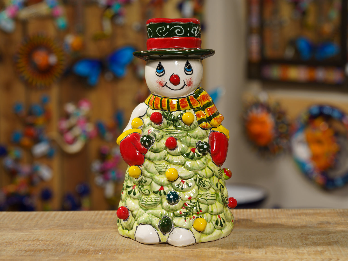 RARE Premium Quality Frosty Christmas Tree Statue