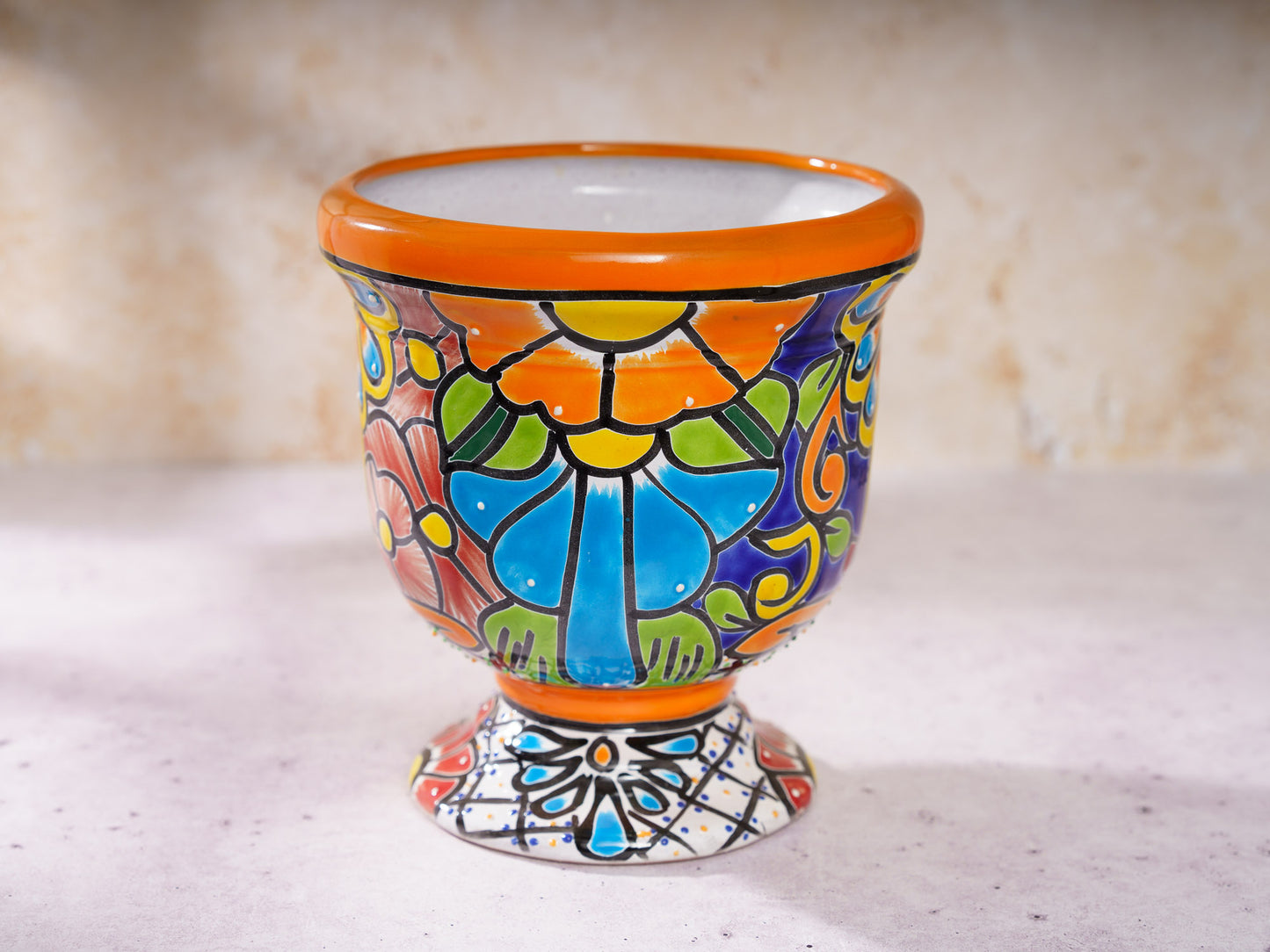 Urn Planter - Small - Orange