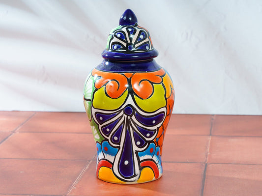 Urn Vase with Lid - Small - Cobalt - (2PC)