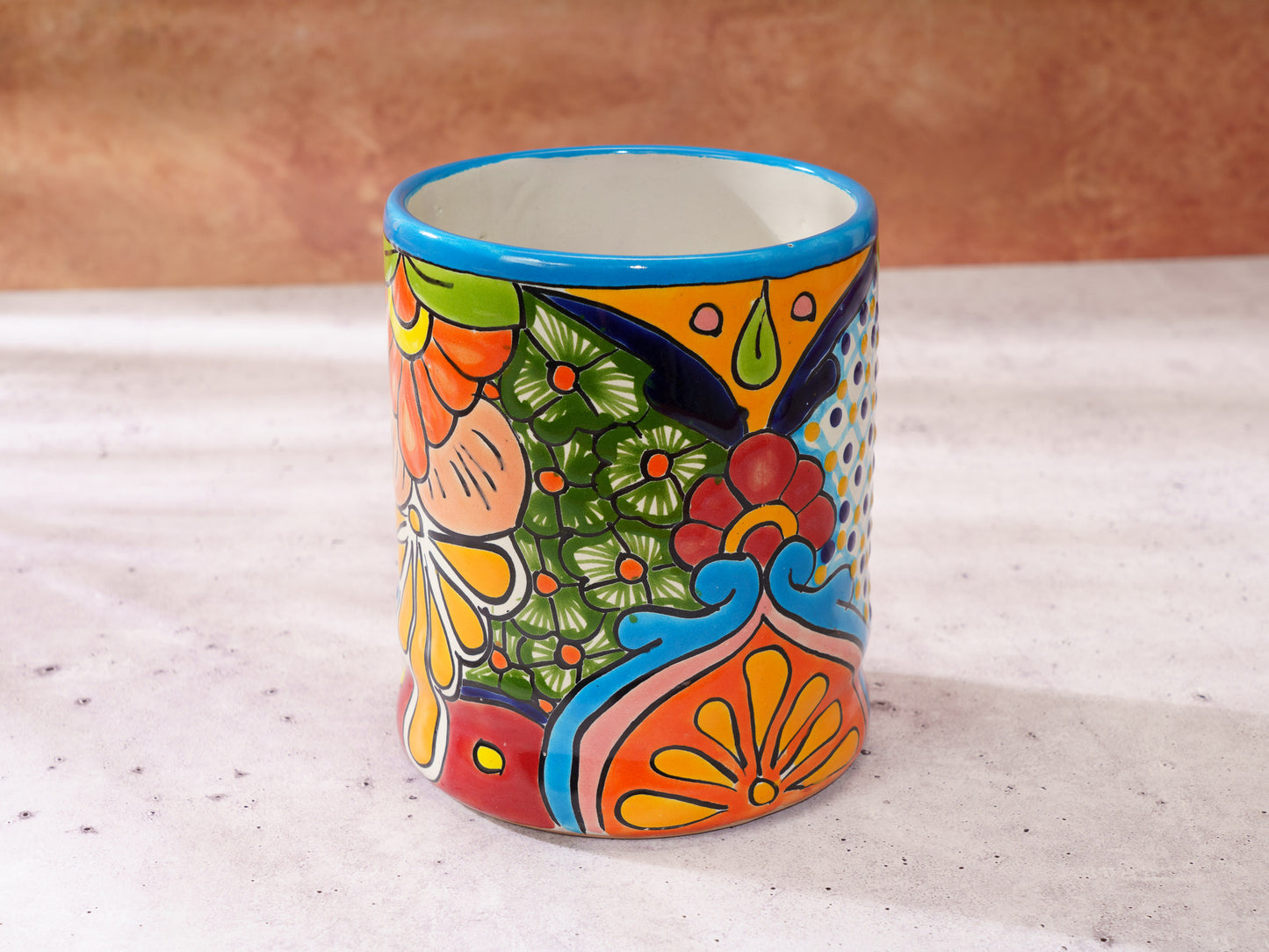 Utensil Holder - Small - Turquoise