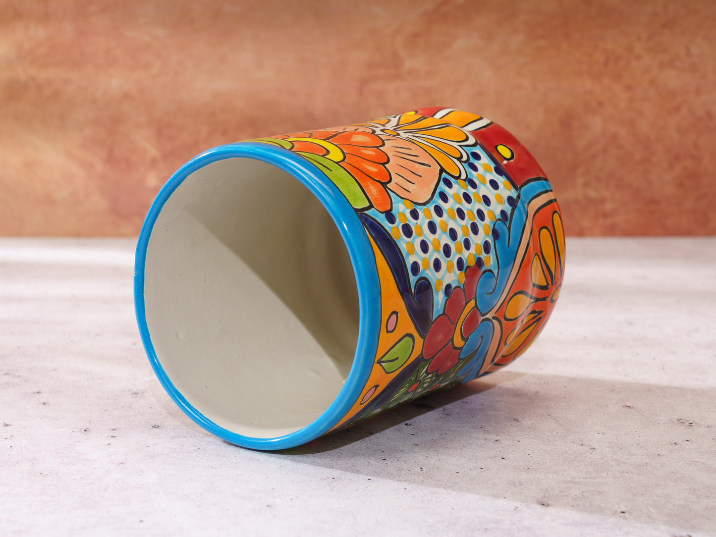 Utensil Holder - Small - Turquoise