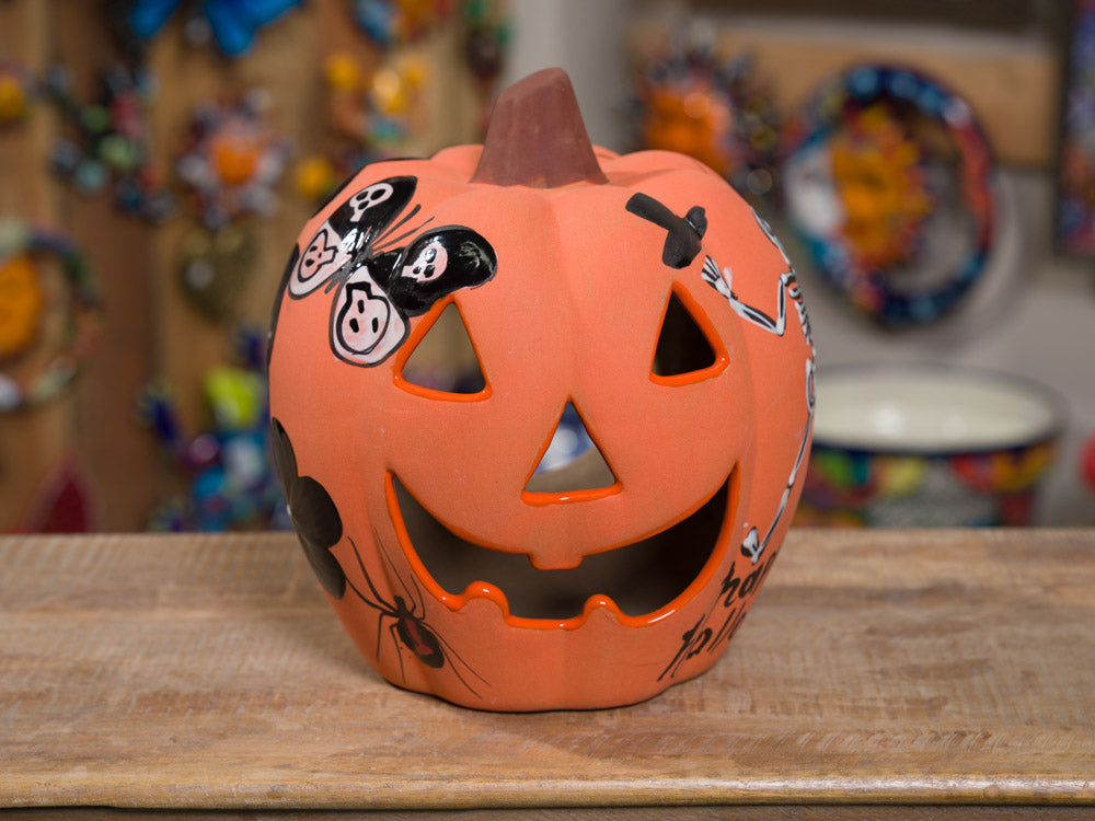 Halloween Terracotta Pumpkin