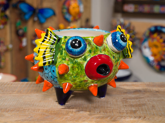 Premium Quality Rare Medium Blowfish Planter