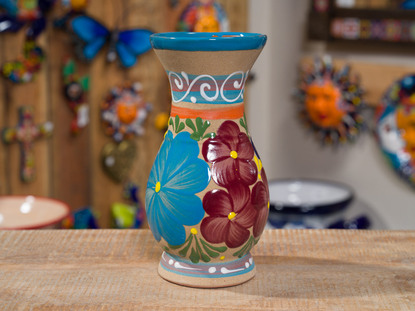 Engobe Flower Vase