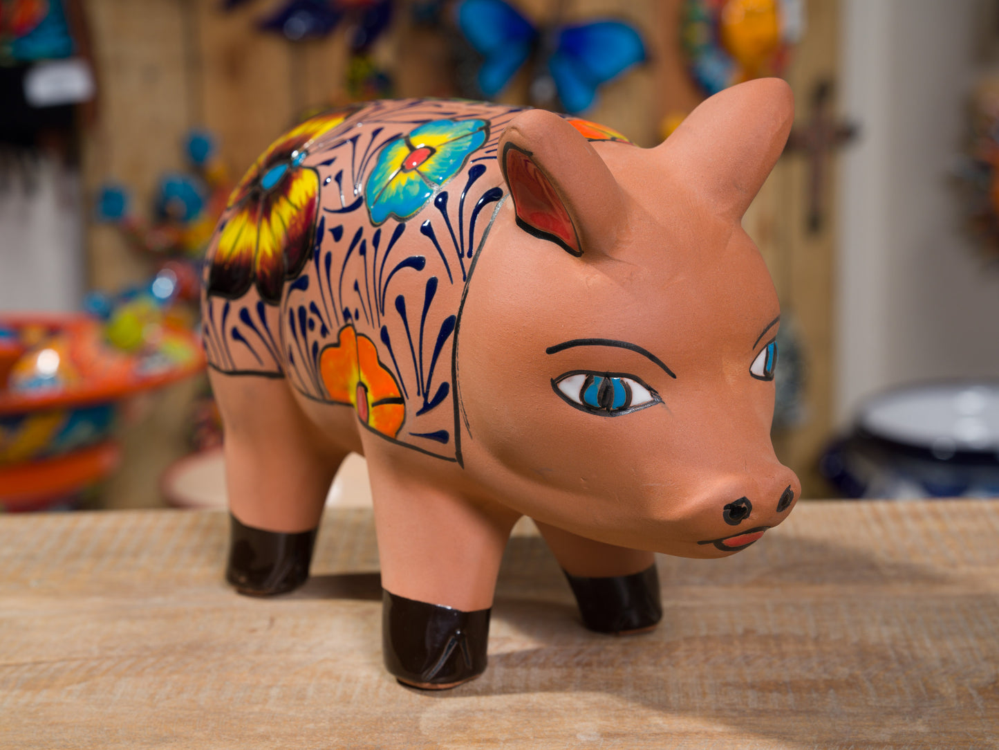 Terracotta Piglet Large Piggy Bank